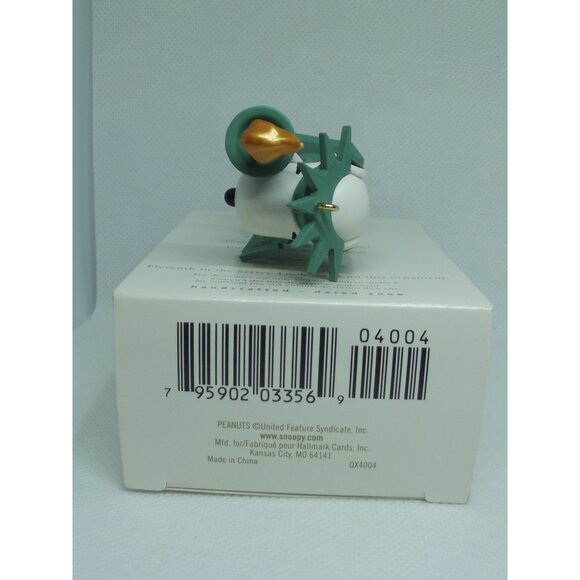 Hallmark Keepsake Ornament 2008 Patriotic Pals #11 Spotlight on Snoopy Series - Picture 6 of 9